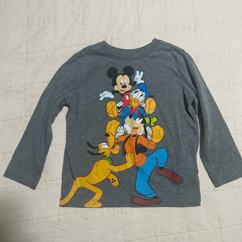 Old navy Mickey and friends long sleeve shirt